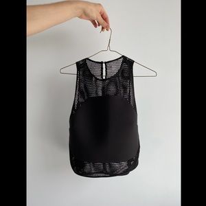 Neoprene Mesh Tank Top